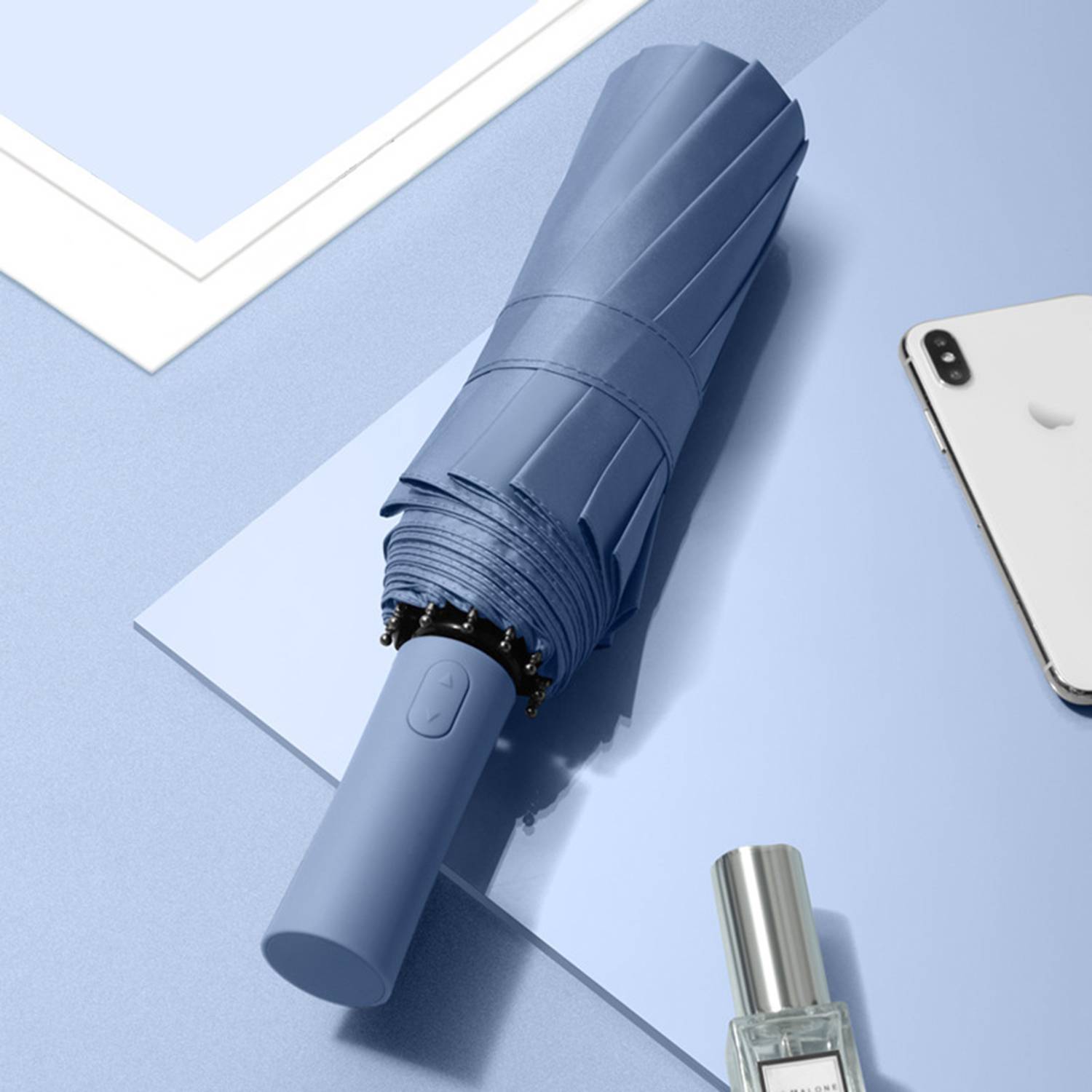 Portable Windproof Fully Automatic Folding Umbrella 4