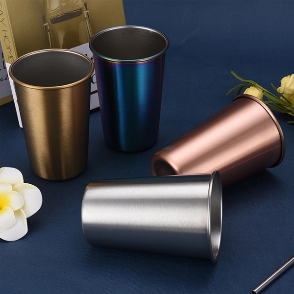 16oz. Stainless Steel Pint Cups 3