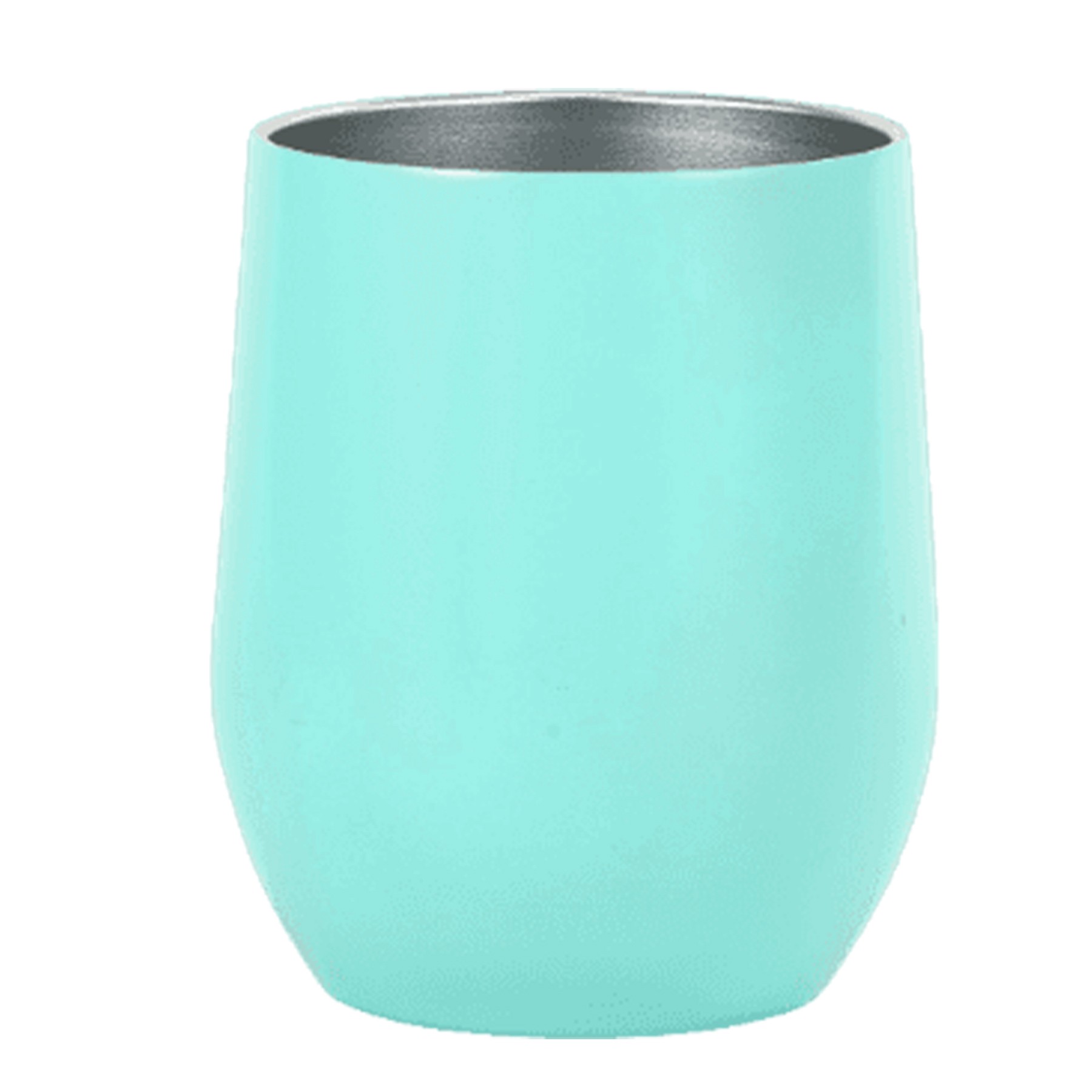 12Oz Stainless Steel Insulated Stemless Tumbler W/Lid 6