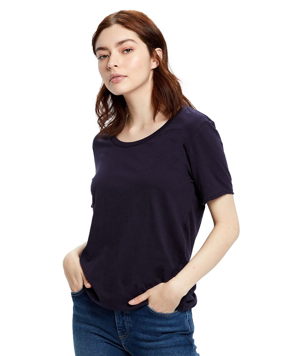 Women's Loose Fit Boyfriend Tee - US115 36