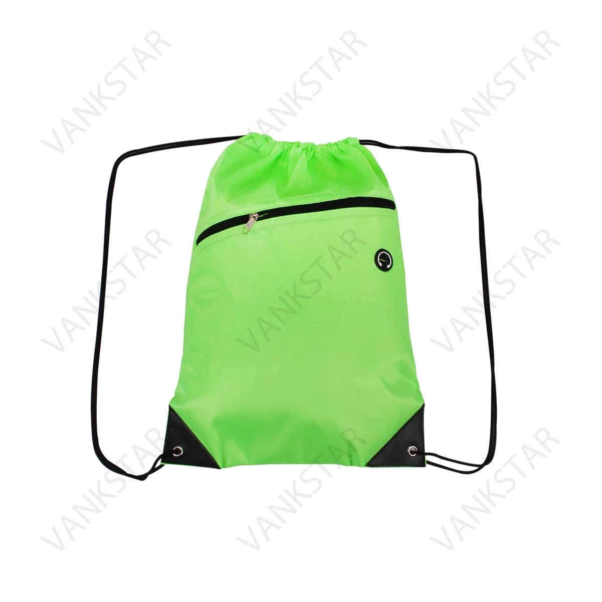 Drawstring Backpack With Earphone Hole 5