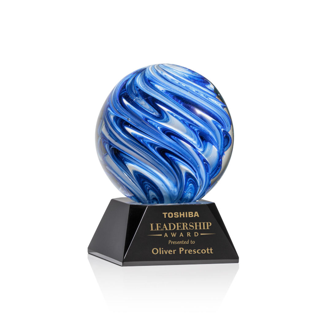 Naples Award on Sheffield Base - Black 4