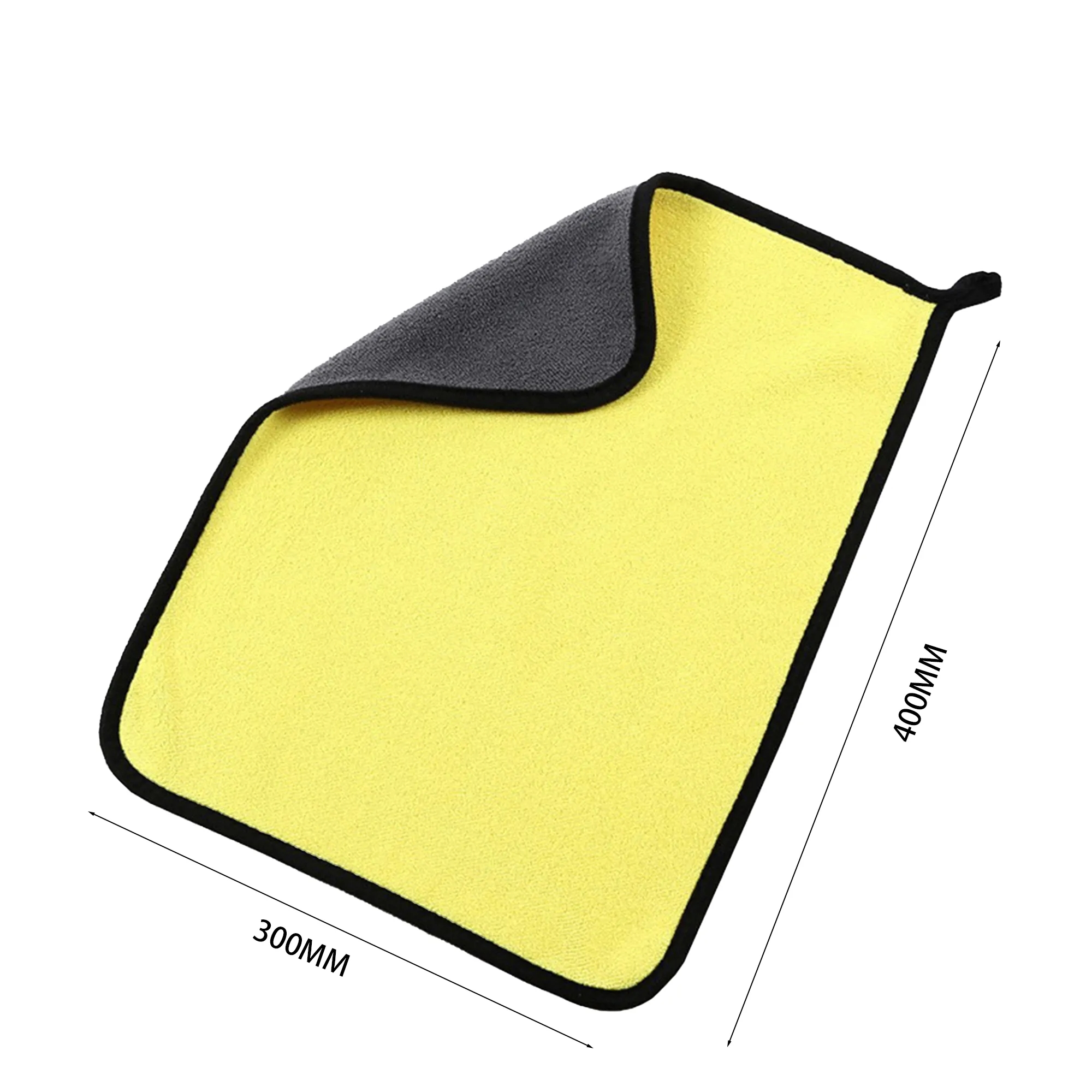MOQ 50PCS 500 GSM Coral Fleece Microfiber Car Washing Towel 11