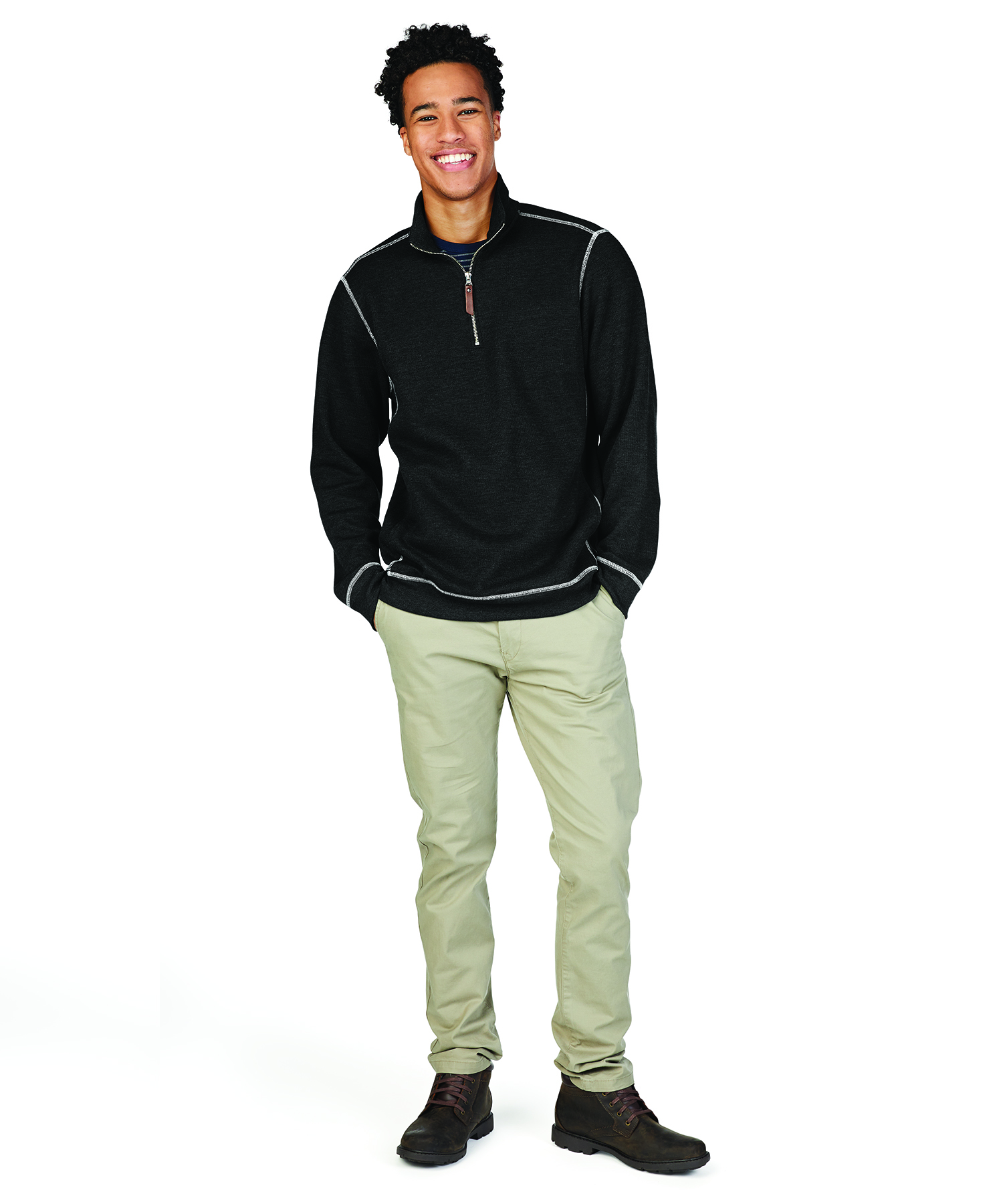 Men's Conway Flatback Rib Pullover