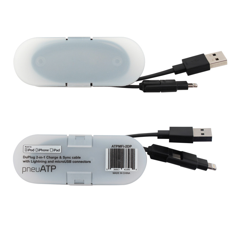 MFi-Certified Multi-Cable with Cord Wrap 12