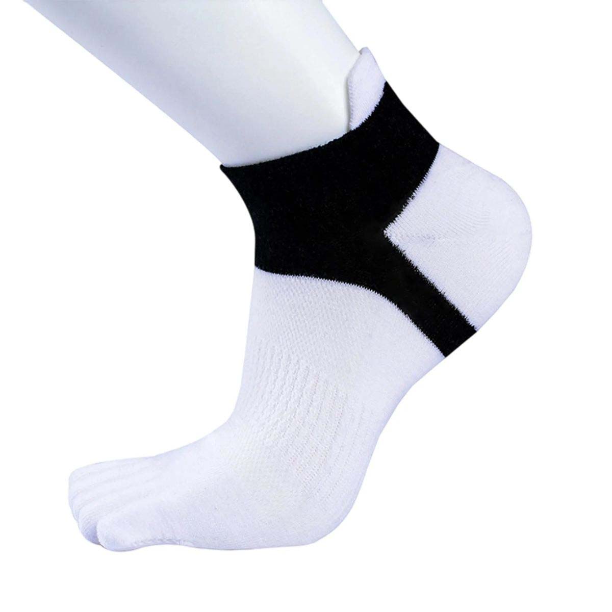 Durable Five Toe Socks with Reinforced Heel 18