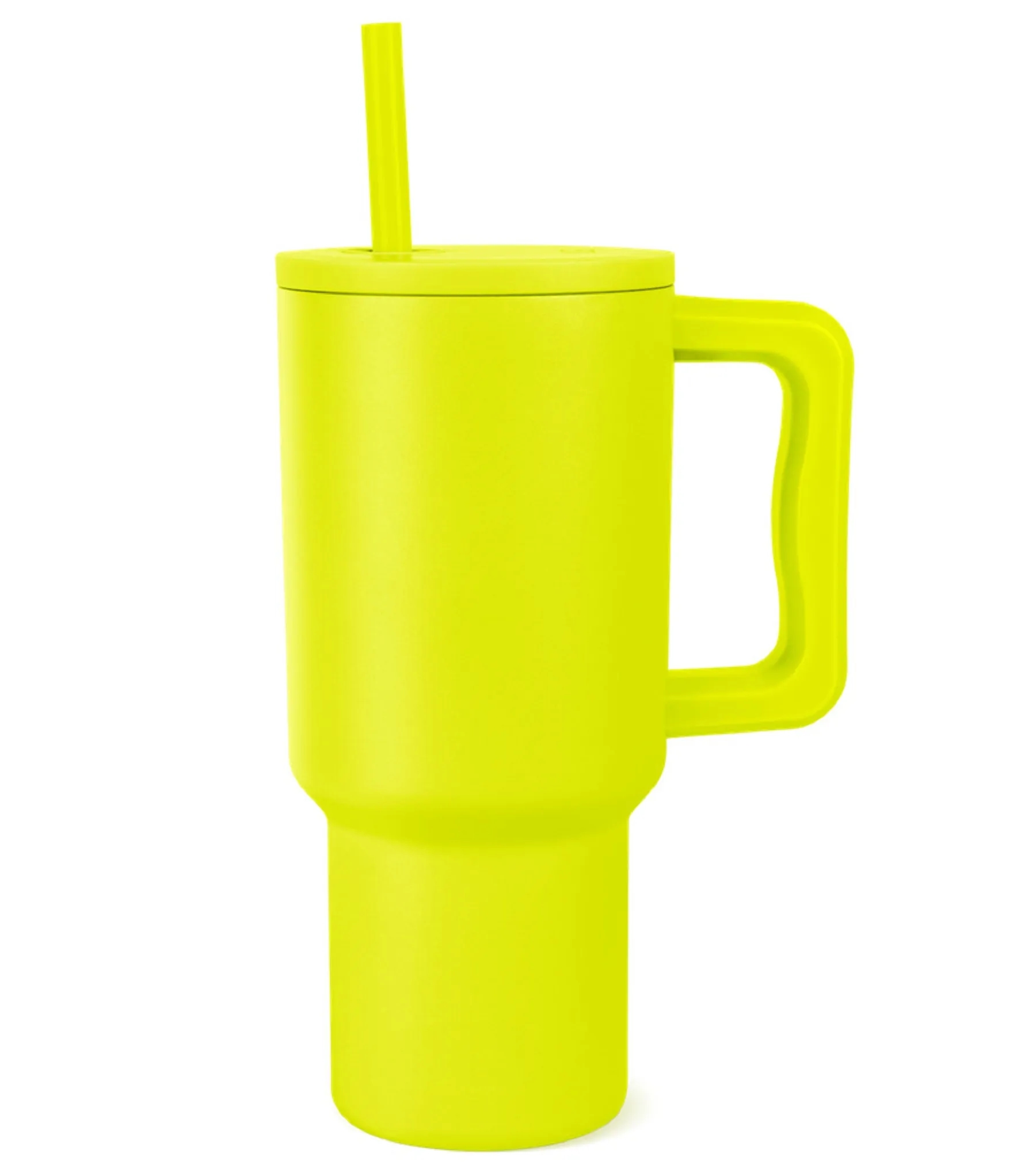 30 Oz. Stainless Steel Vacuum Tumbler with Handle & Straw 6