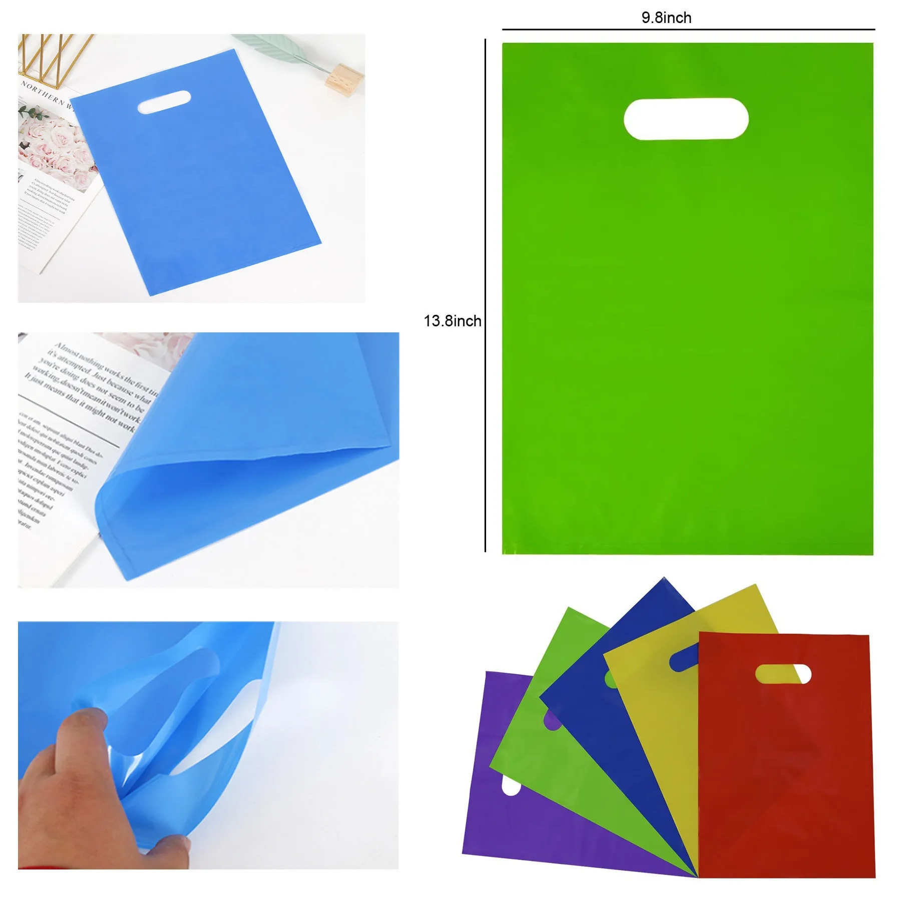 Die Cut Plastic Shopping Bag 2