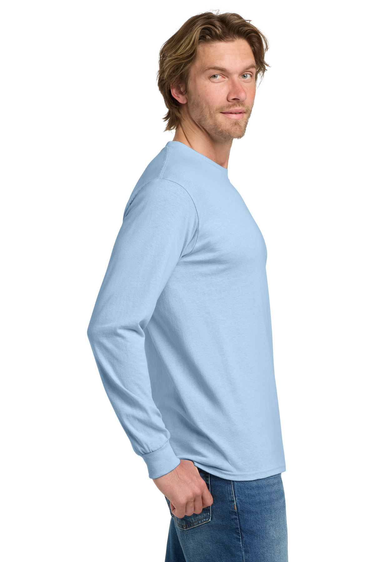 Gildan - Heavy Cotton 100% Cotton Long Sleeve T-Shirt. 5400 44