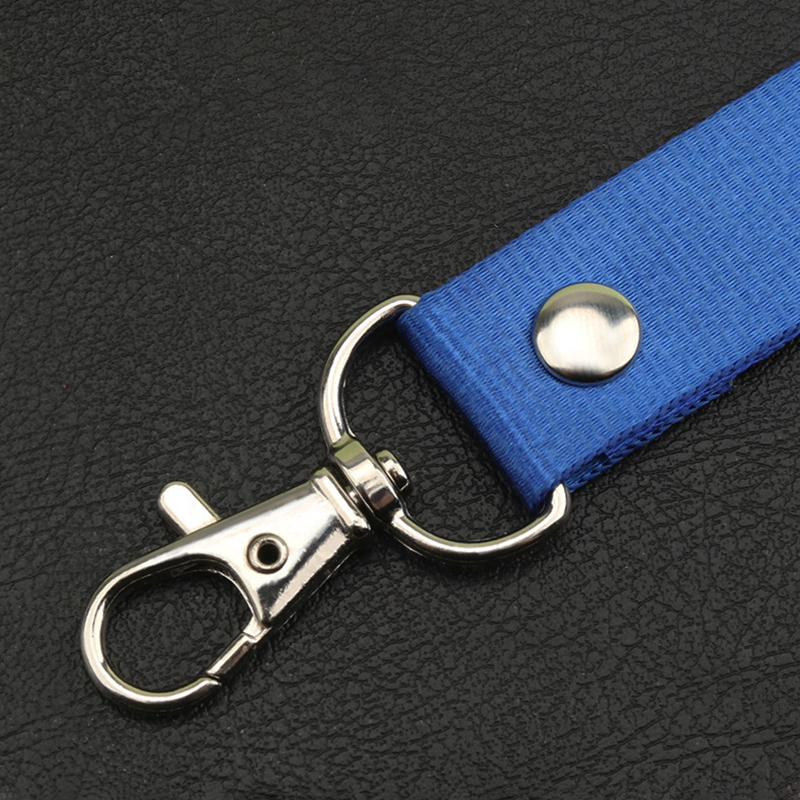 Polyester Name Tag Lanyard with Metal Hook 3