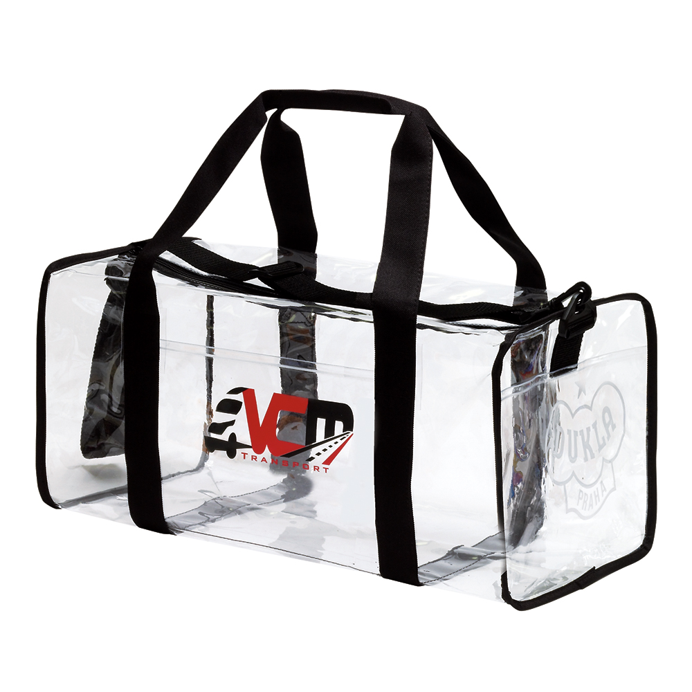 Clear Square Duffle Bag 3