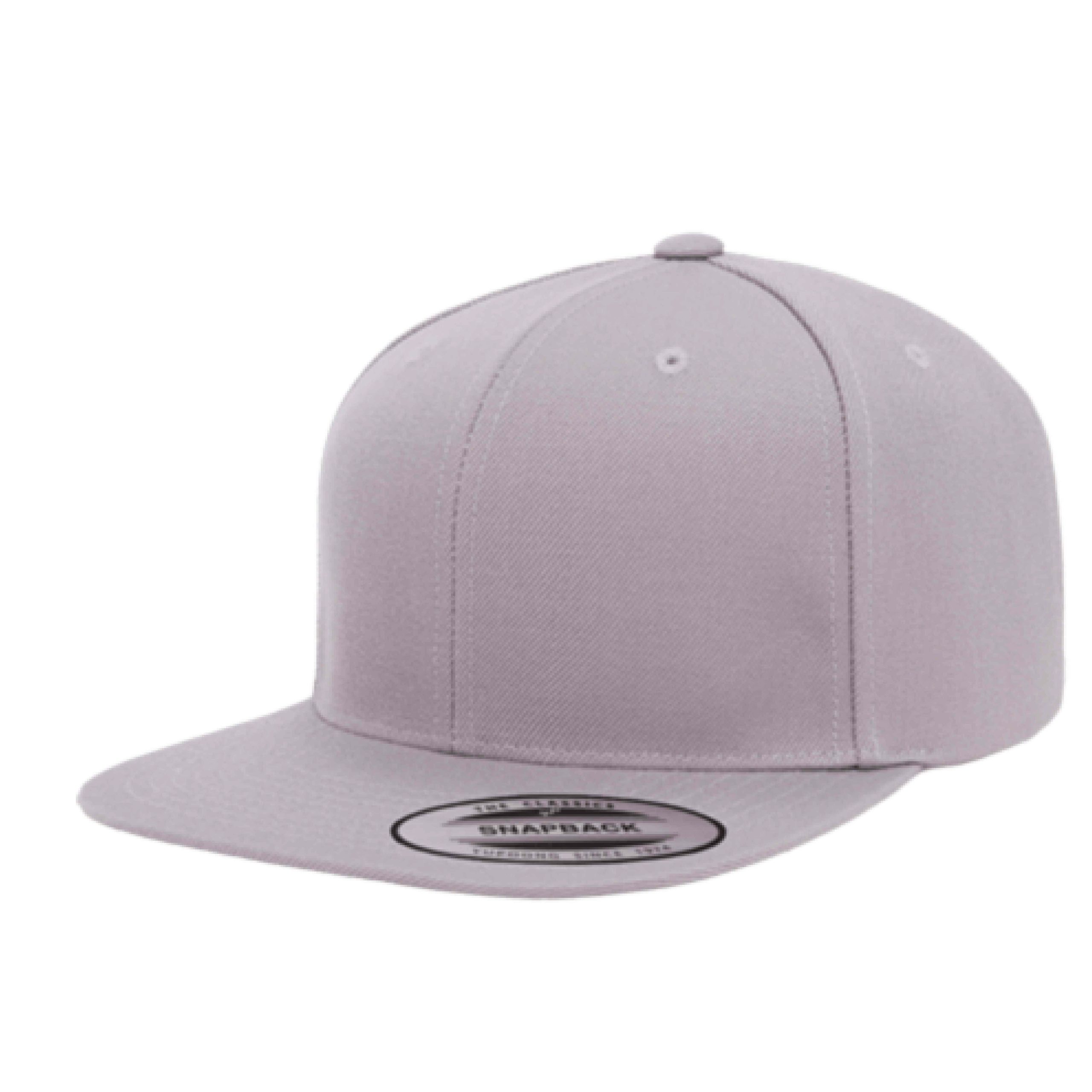 Yupoong 6089M YP Classics Premium Flat Bill Snapback Hat with Embroidery 37