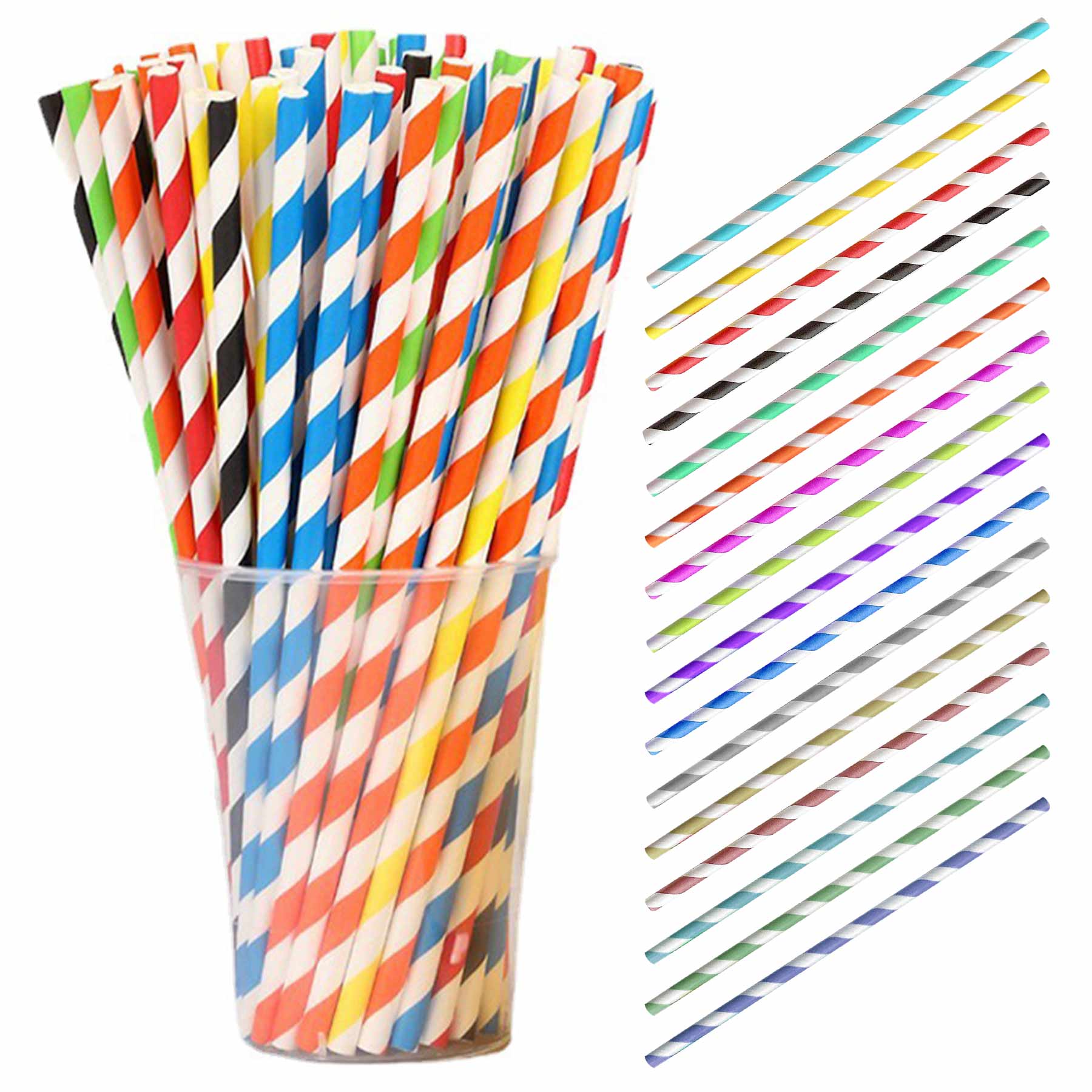 Full Color Dying Paper Straws 2