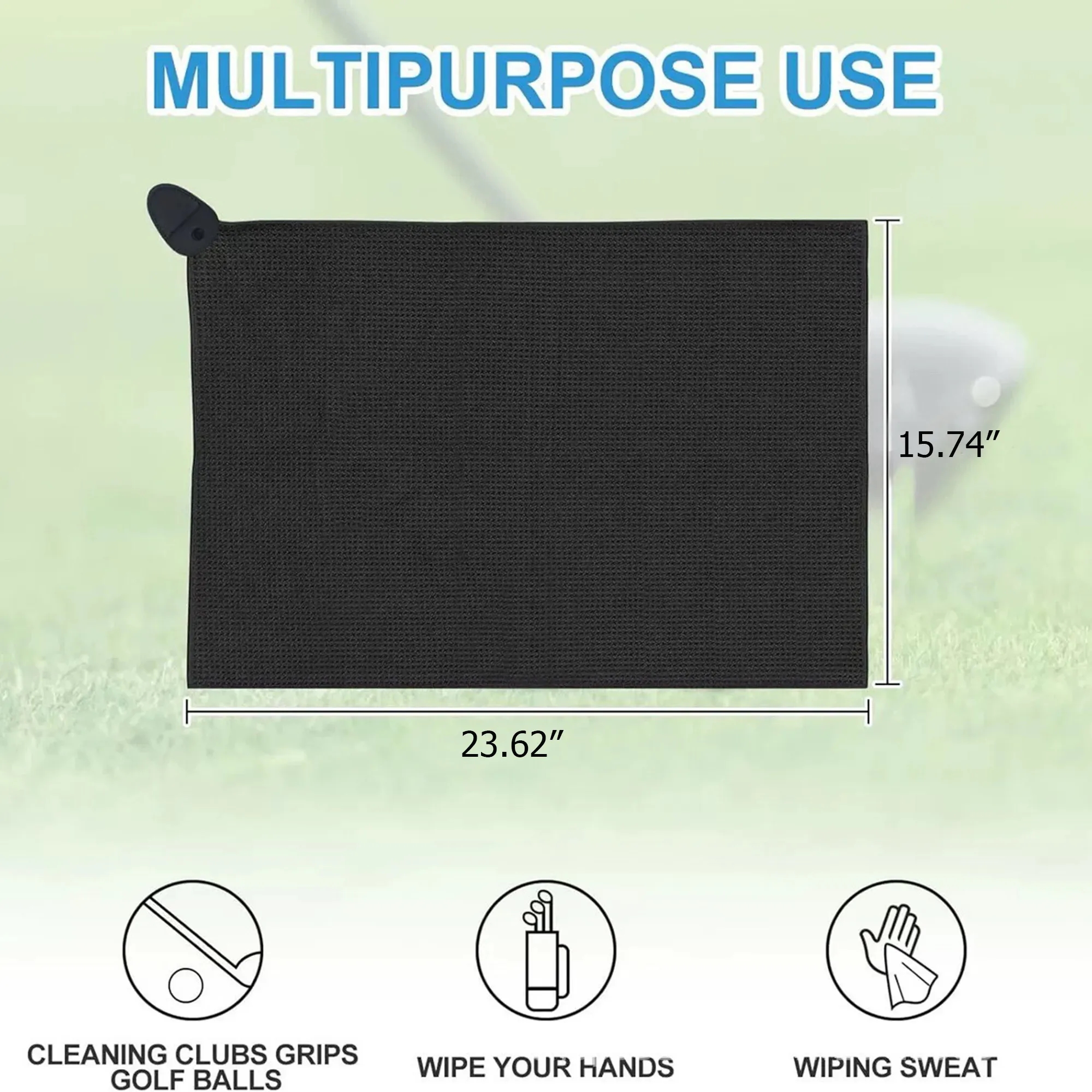 Magnetic Golf Towel 3