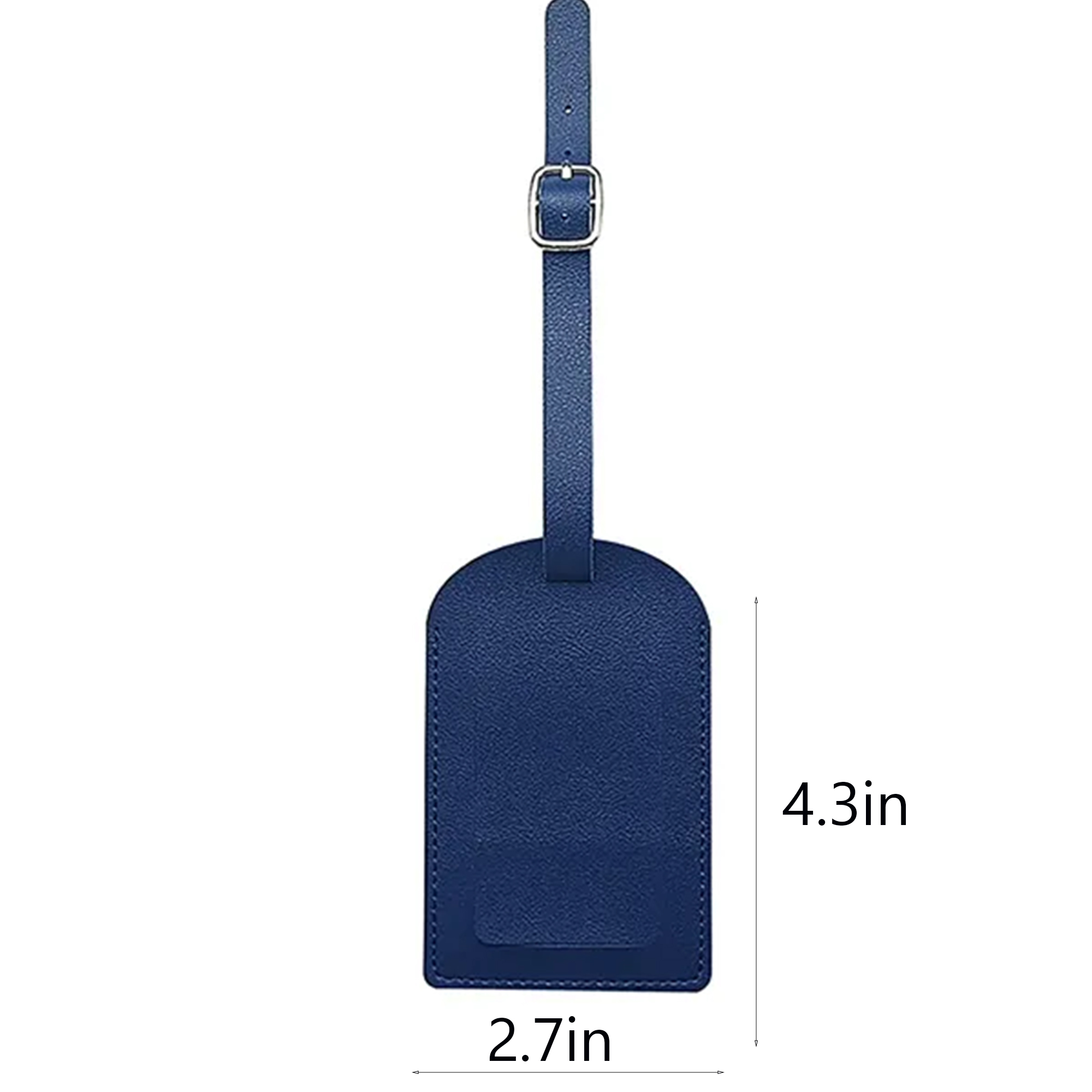 Pu Leather Luggage Tag 2