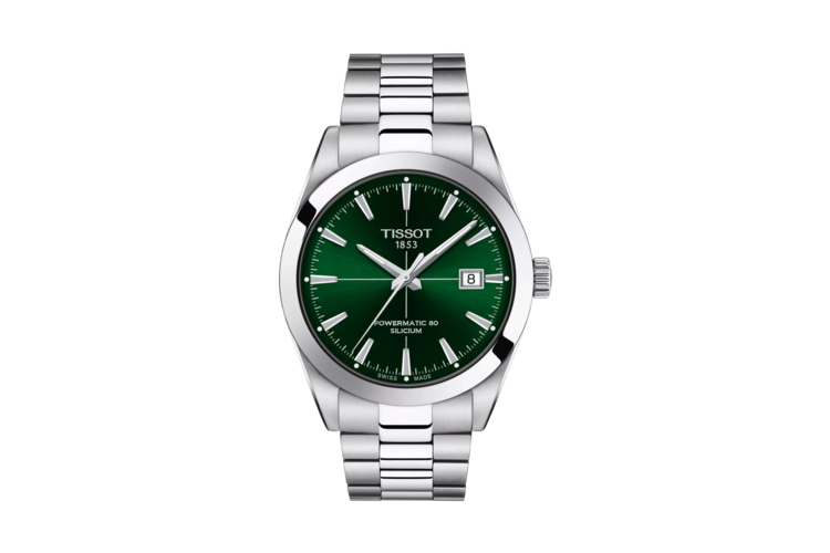 Tissot Gentleman Powermatic 80 Silicium Stainless Steel Watch 1