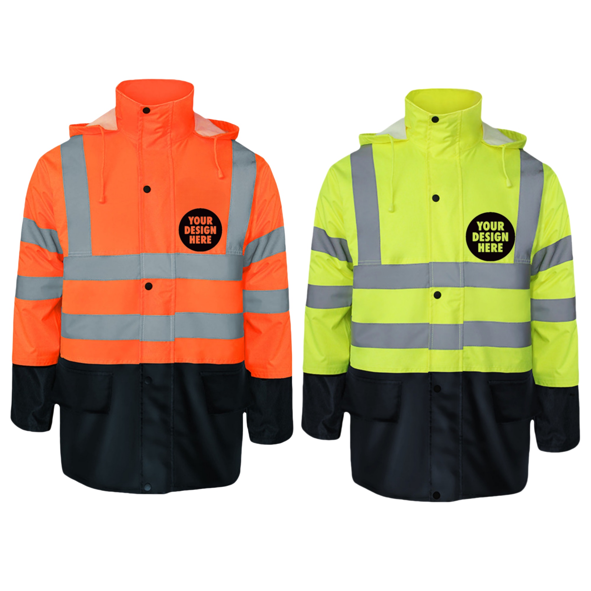 Visible Reflective Waterproof Safety Vest 2