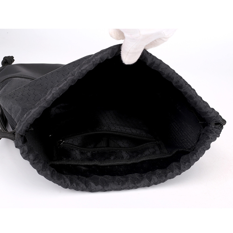 1680D Oxford Football Material Drawstring Sports Backpack 2