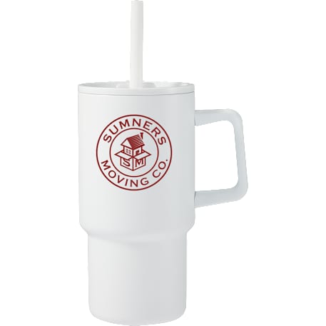 Summit 18oz Recycled Vacuum Insulated Mug w/ Straw 99