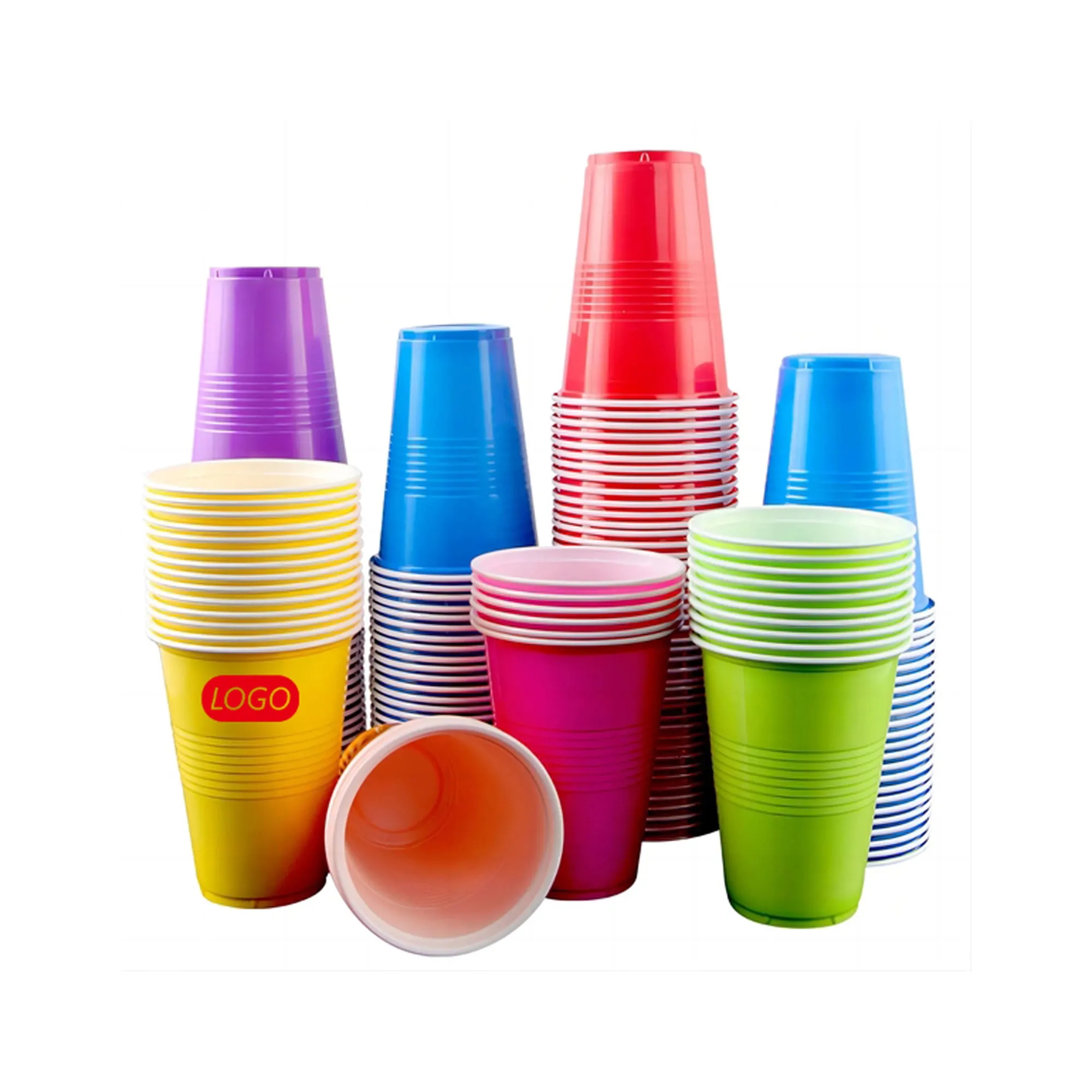 16oz Disposable Plastic Party Cups