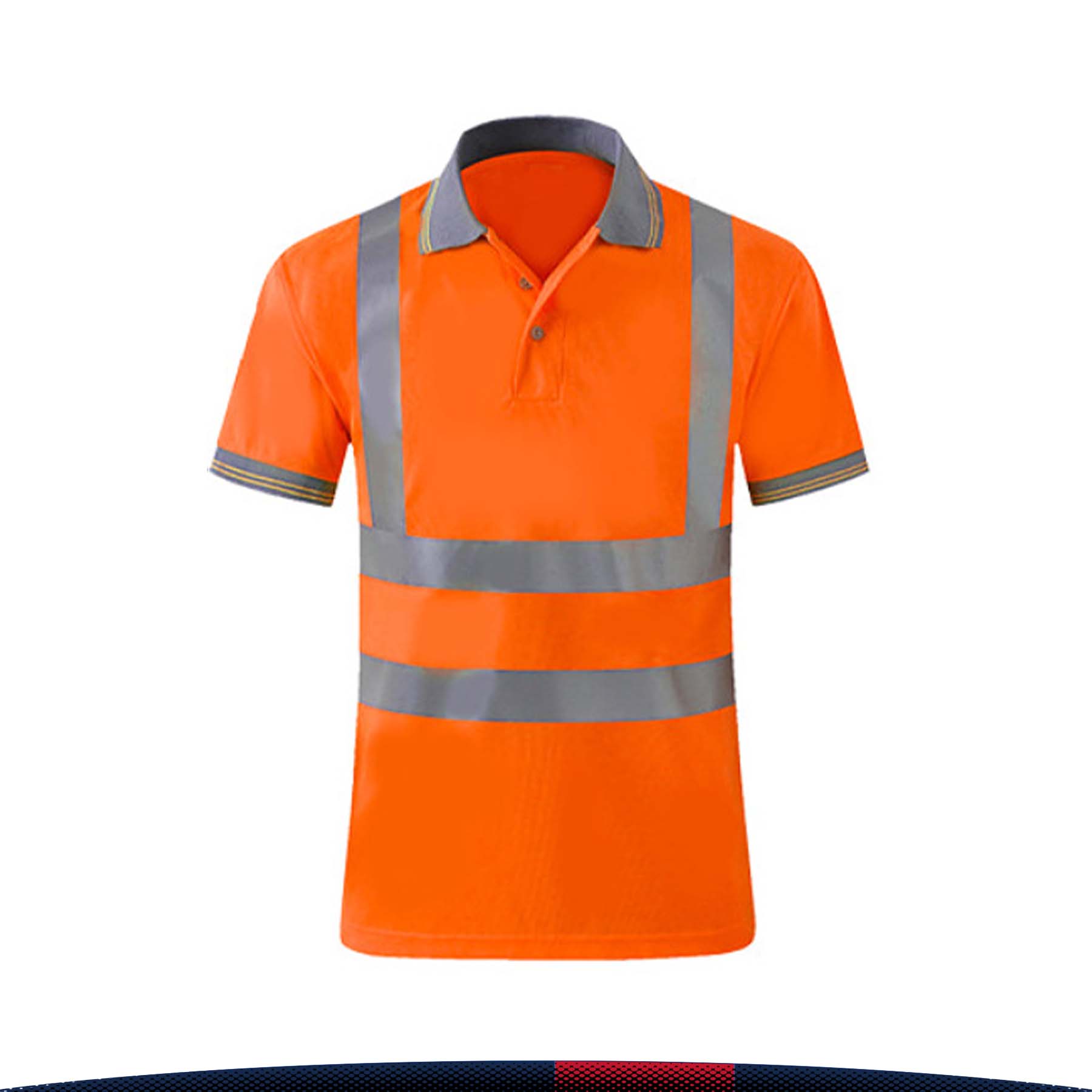 Reflective Safety Polo Short Sleeve 3