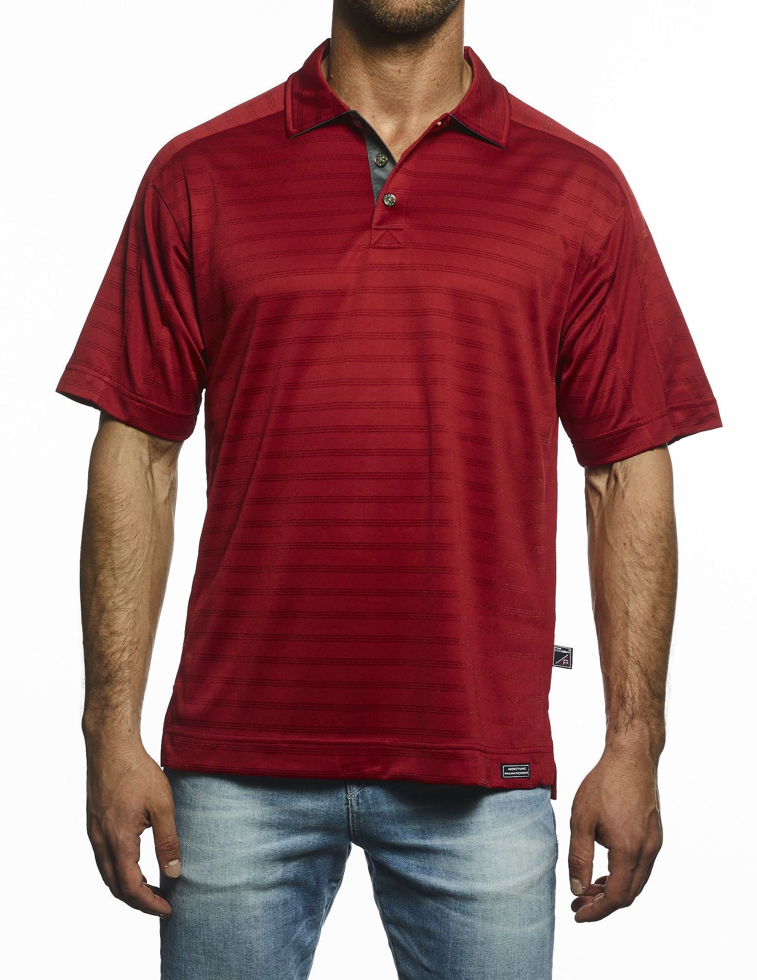 Men's Paradigm Engineer Track Knit Polo Shirt 3