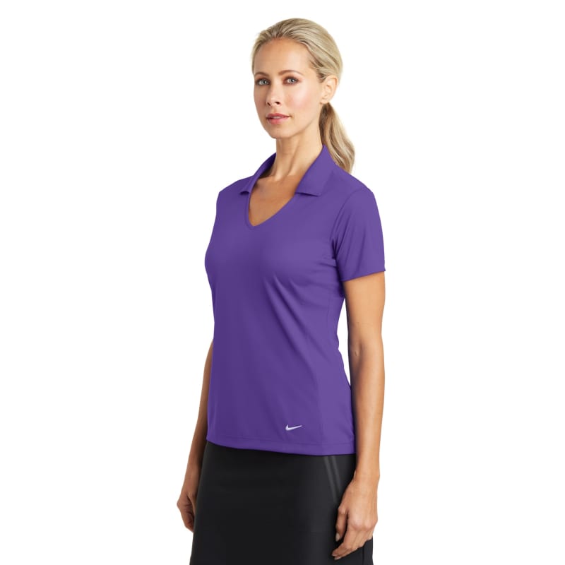 Nike Women's Dri-FIT Vertical Mesh Polo. 63