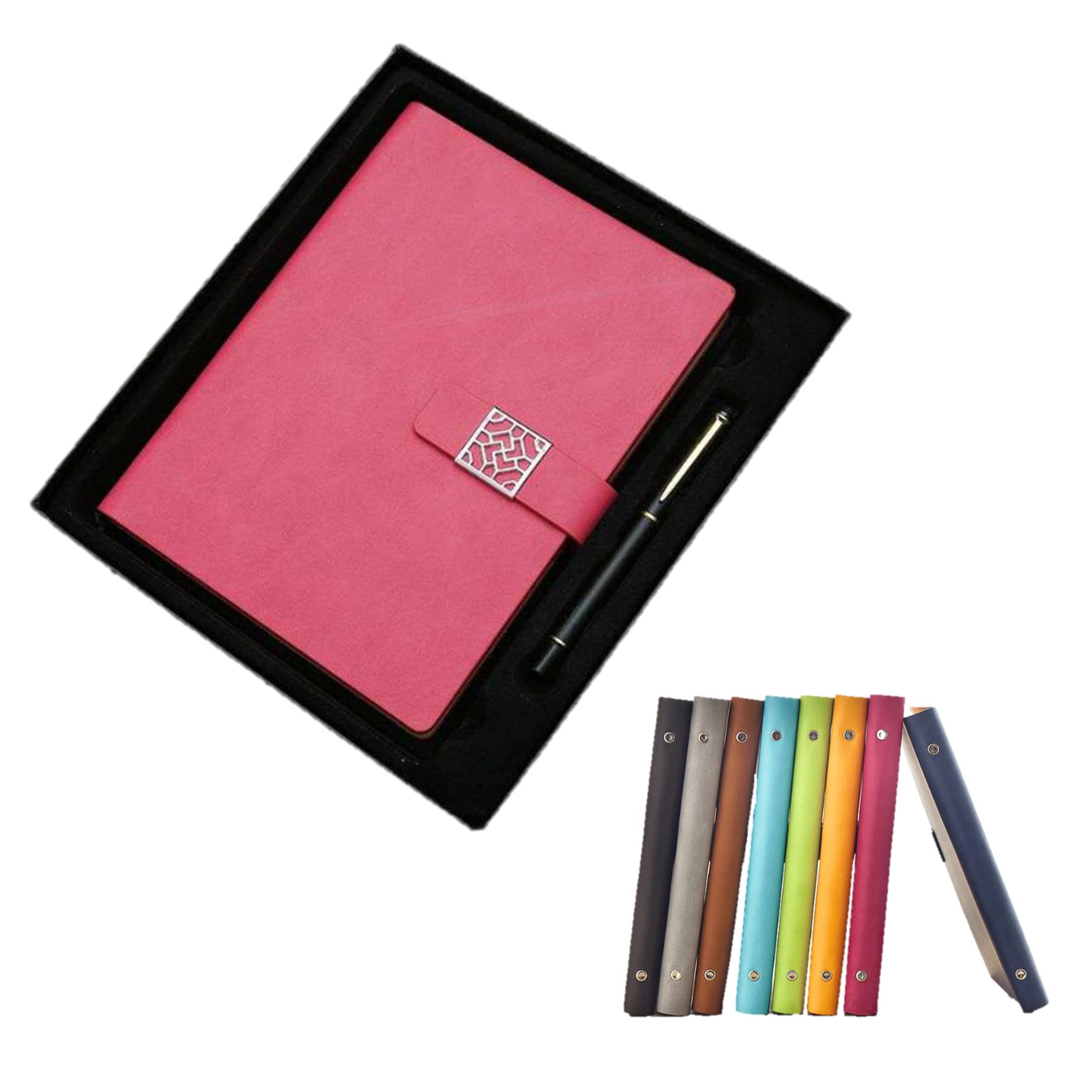 Refillable Notebook And Pen Business Set 4