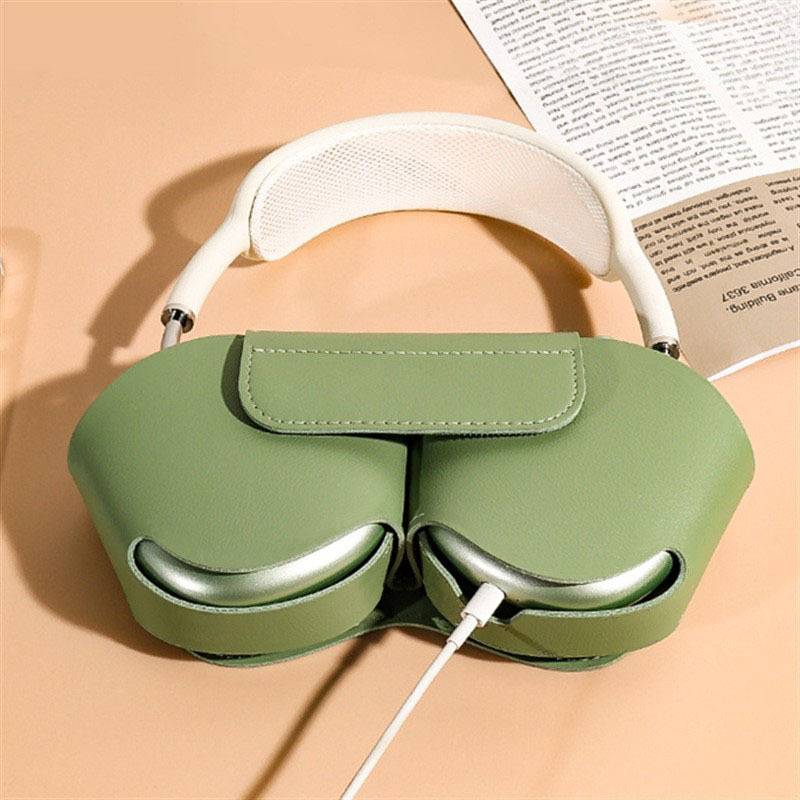 Bluetooth Headphones Leather Case 9