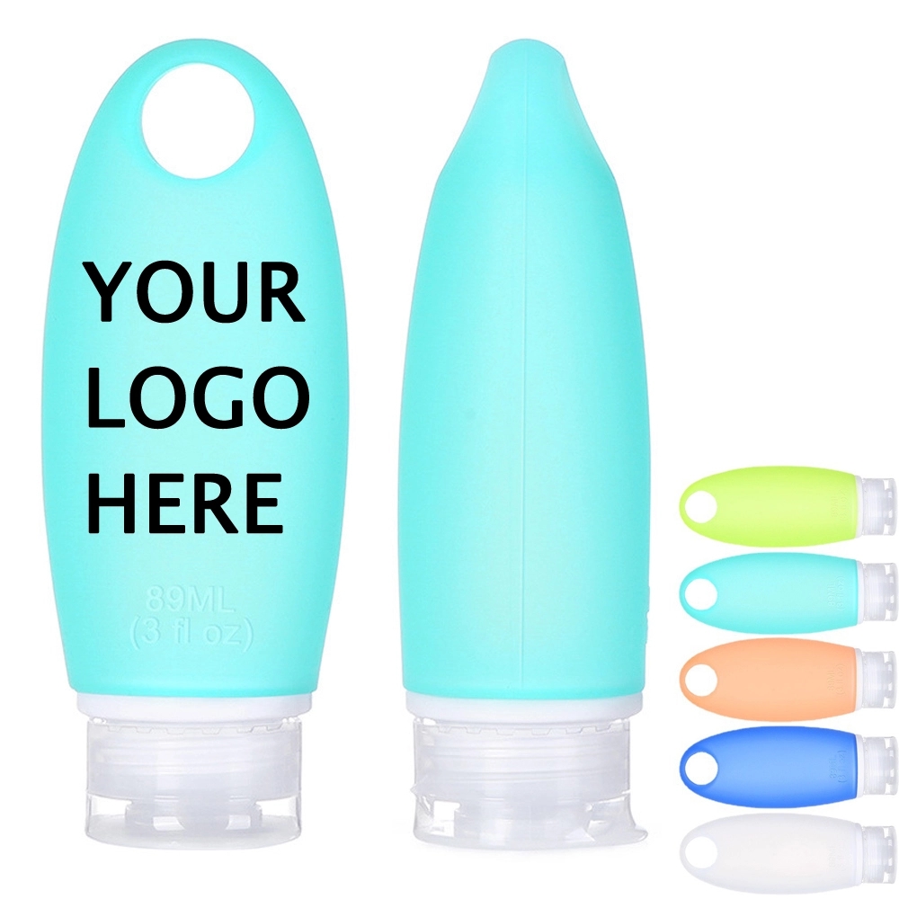 Silicone Refillable Travel Bottle & Container for Toiletries 11