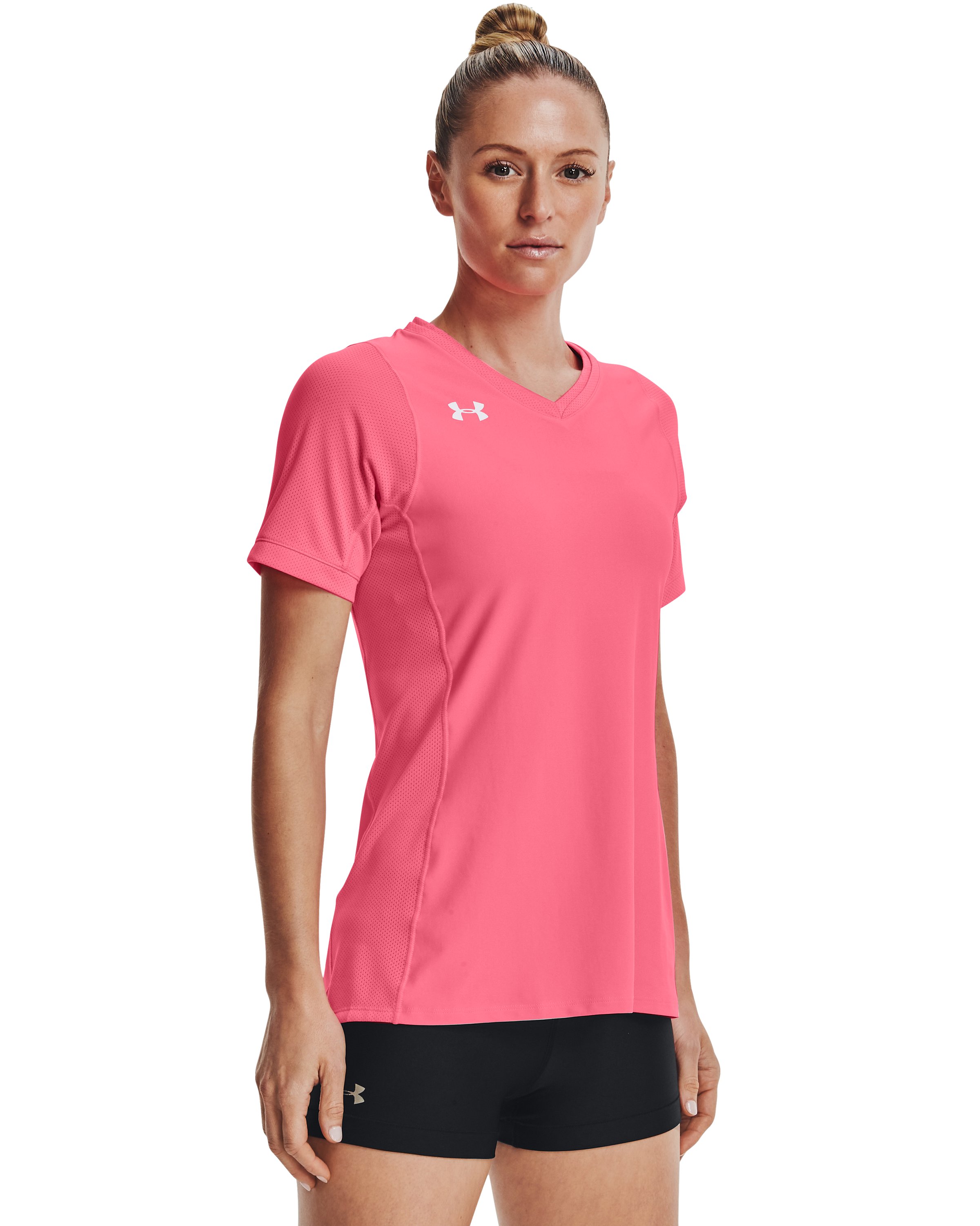 Women's UA Volleyball Powerhouse Short Sleeve Jersey 13