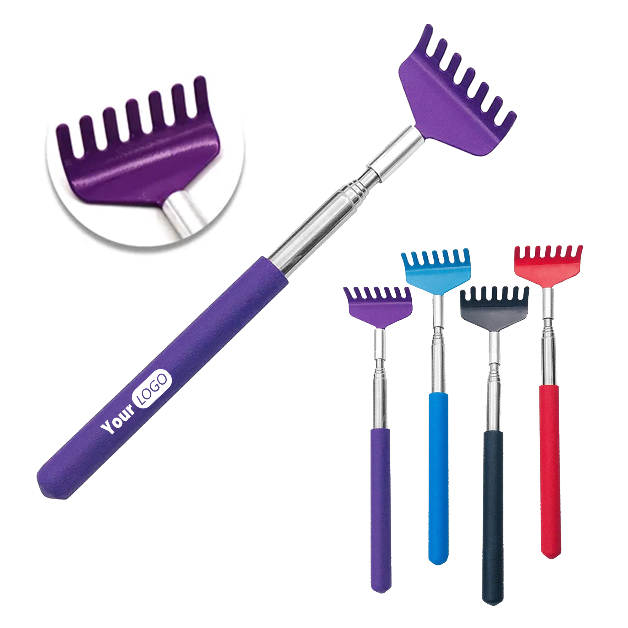 Telescopic Back Scratcher Rake 2