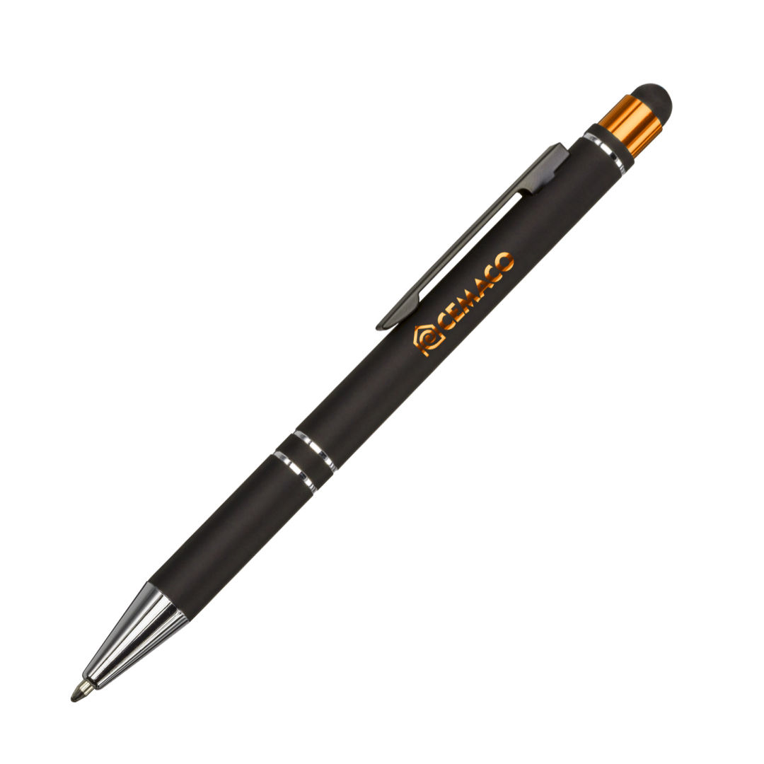 Scroll Metal Ballpoint Pen/Stylus 4