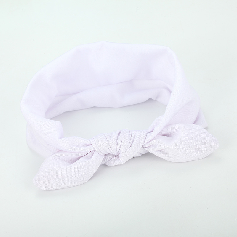 Head-wraps Hair Band Knotted Headband Rabbit Ears 3