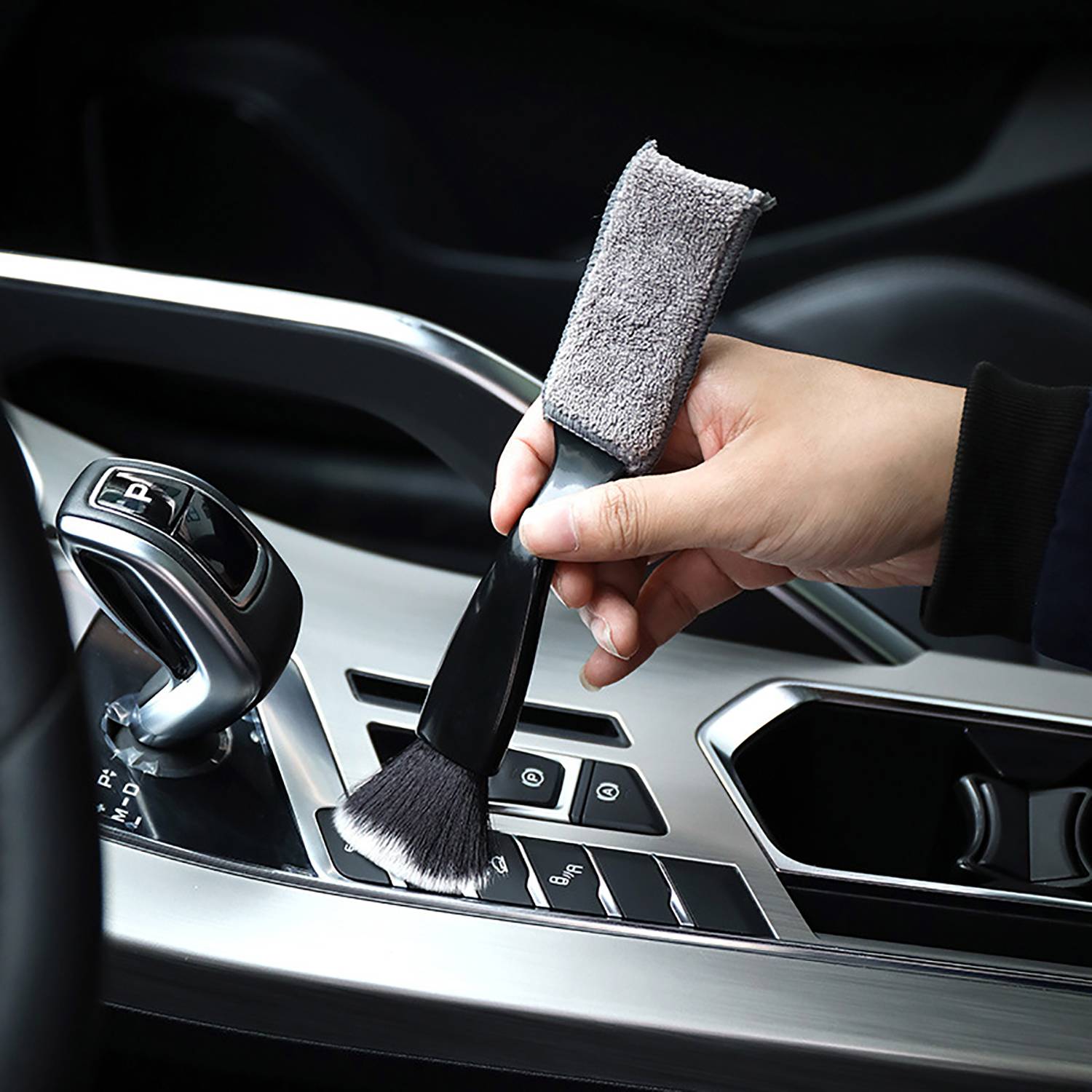 Double Ended Car Interior Cleaning Brush 4