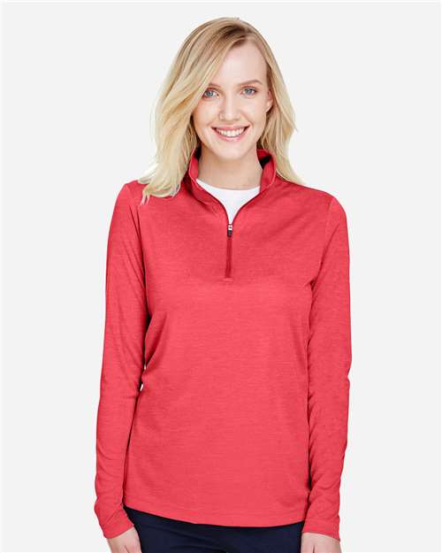 Women's Zone Sonic Heather Performance Quarter-Zip Pullover - TT31HW 31