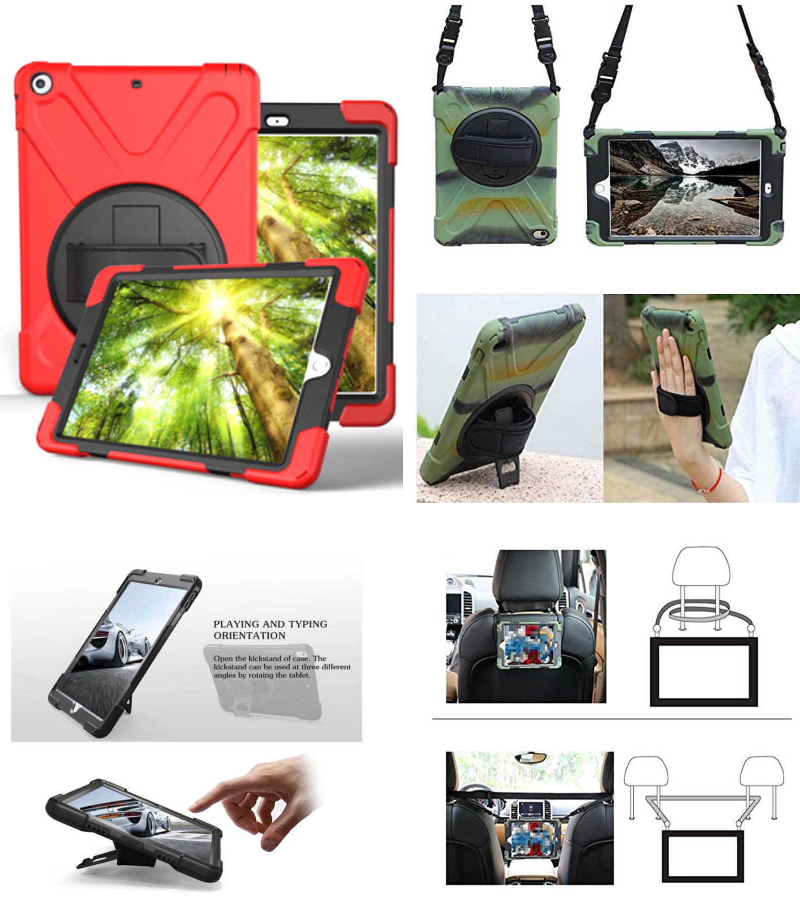 iBank ® Shockproof Case for iPad Mini 7 (A17 Pro) 2024 / Mini 6 8.3" 1
