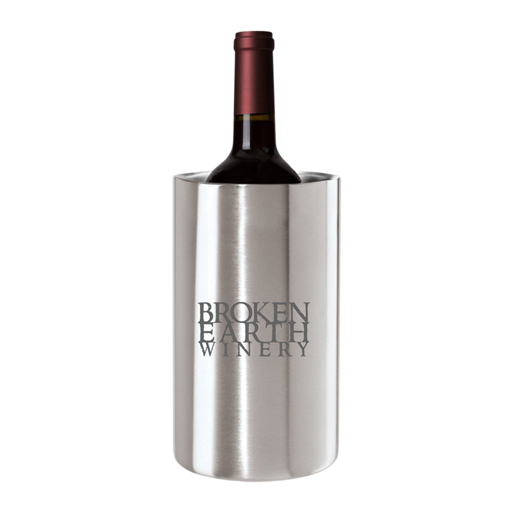 Stainless Steel 1-Bottle Wine Chiller 13