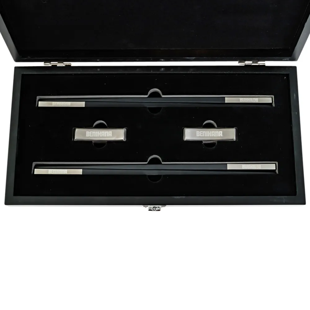 Stainless Steel Chopstick Set in Gift Box 6