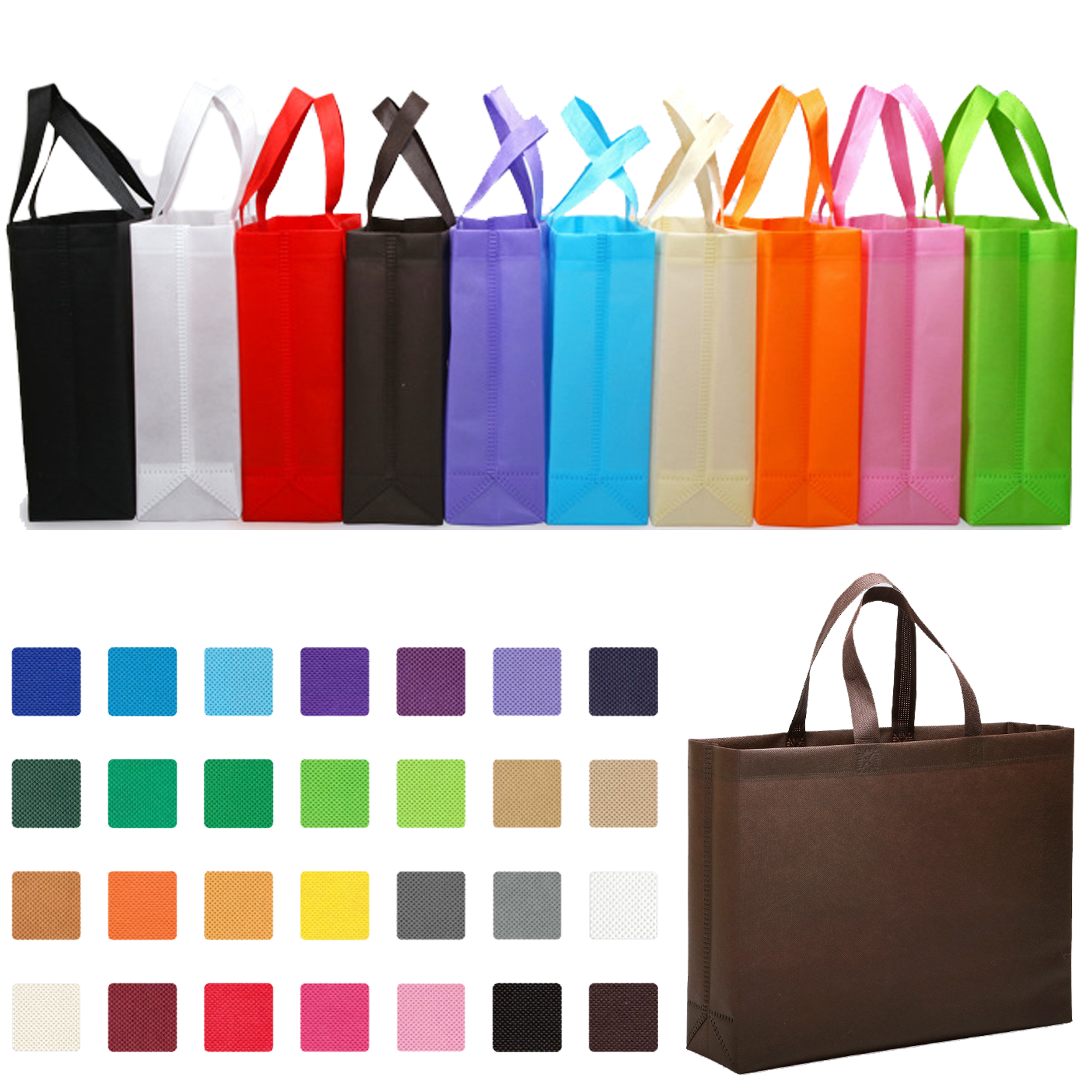 Reusable Shopping Gift Non-Woven Tote Bag 4