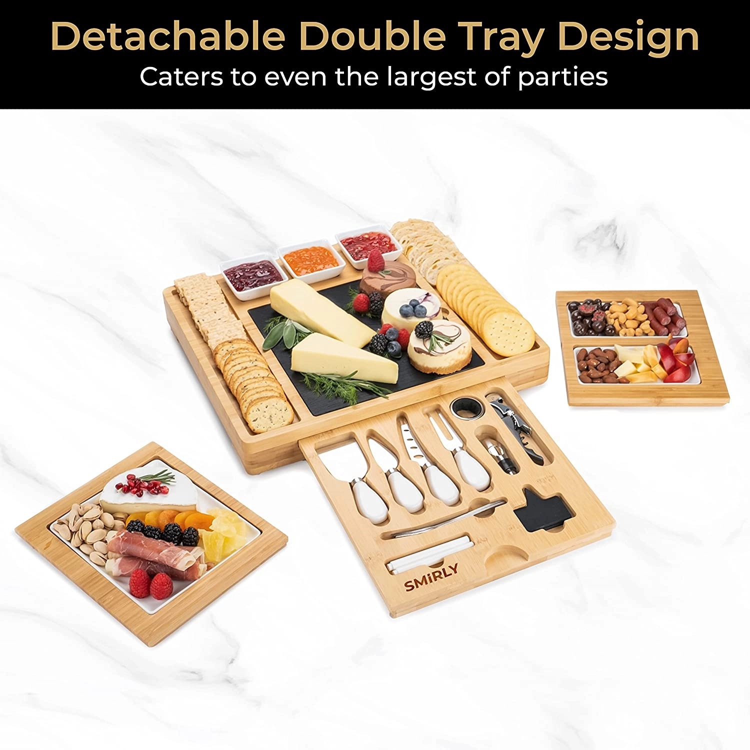 Cheese Board W/ Knife Set 9