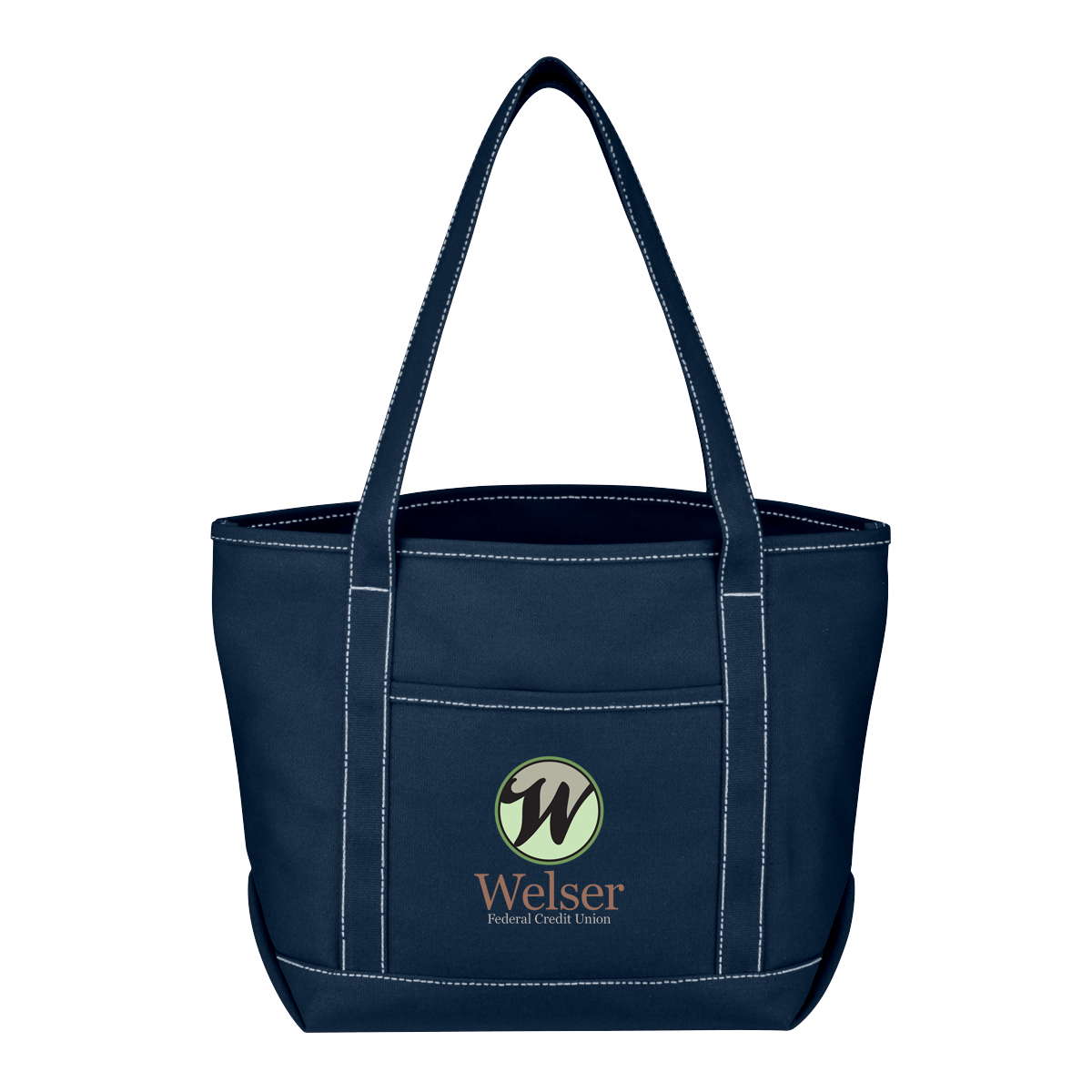 Medium Cotton Canvas Yacht Tote Bag 21