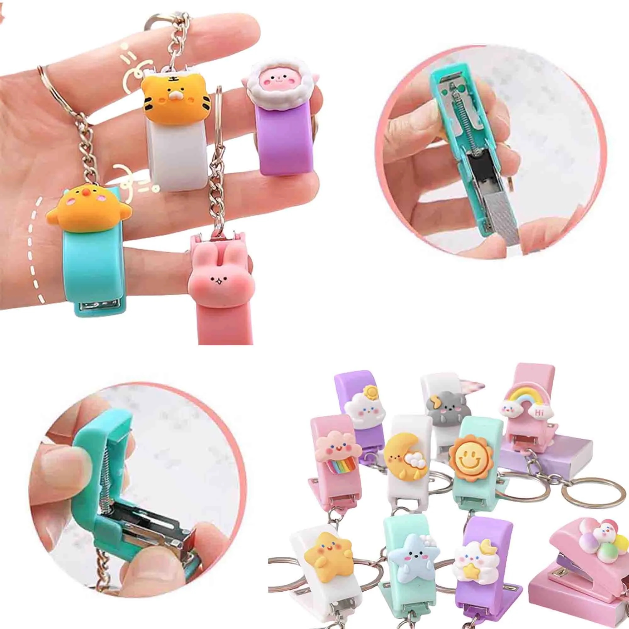 Stapler With Keychain