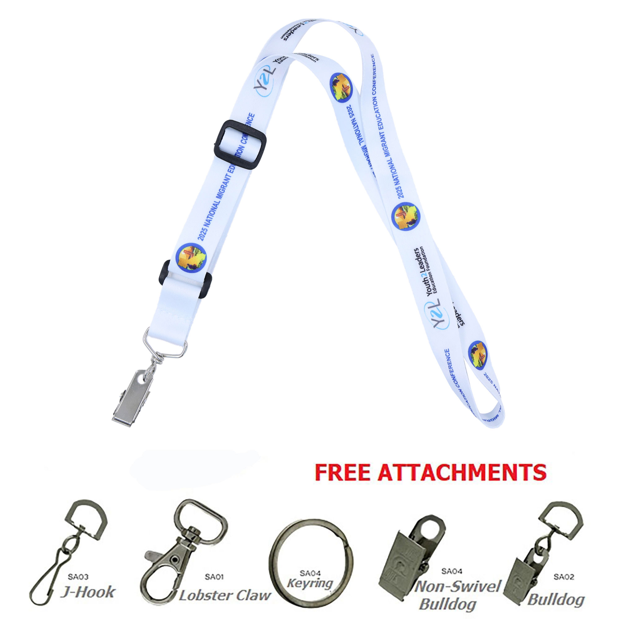 Adjustable Sublimation Lanyards 2