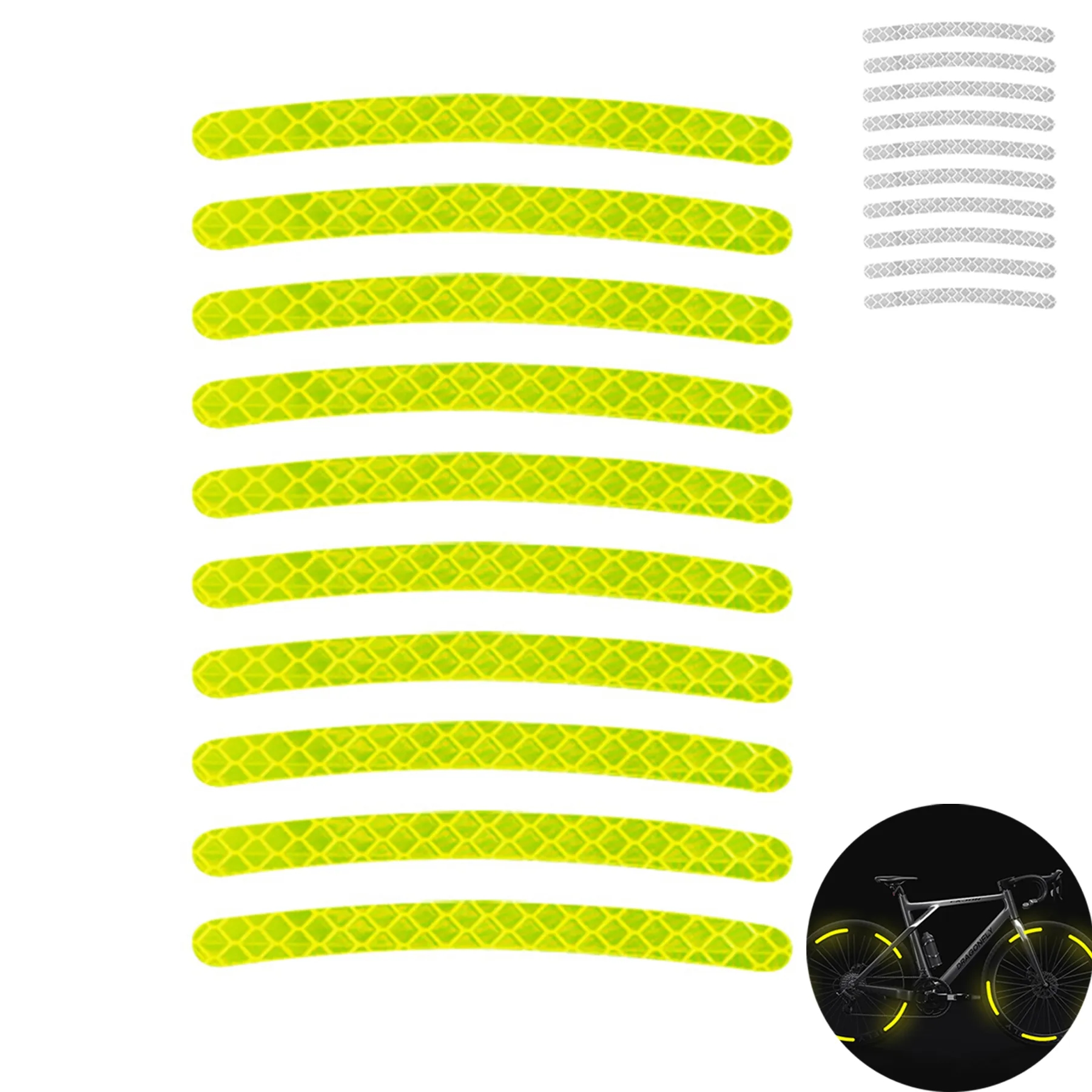 Car Wheel Hub Reflective Sticker 1