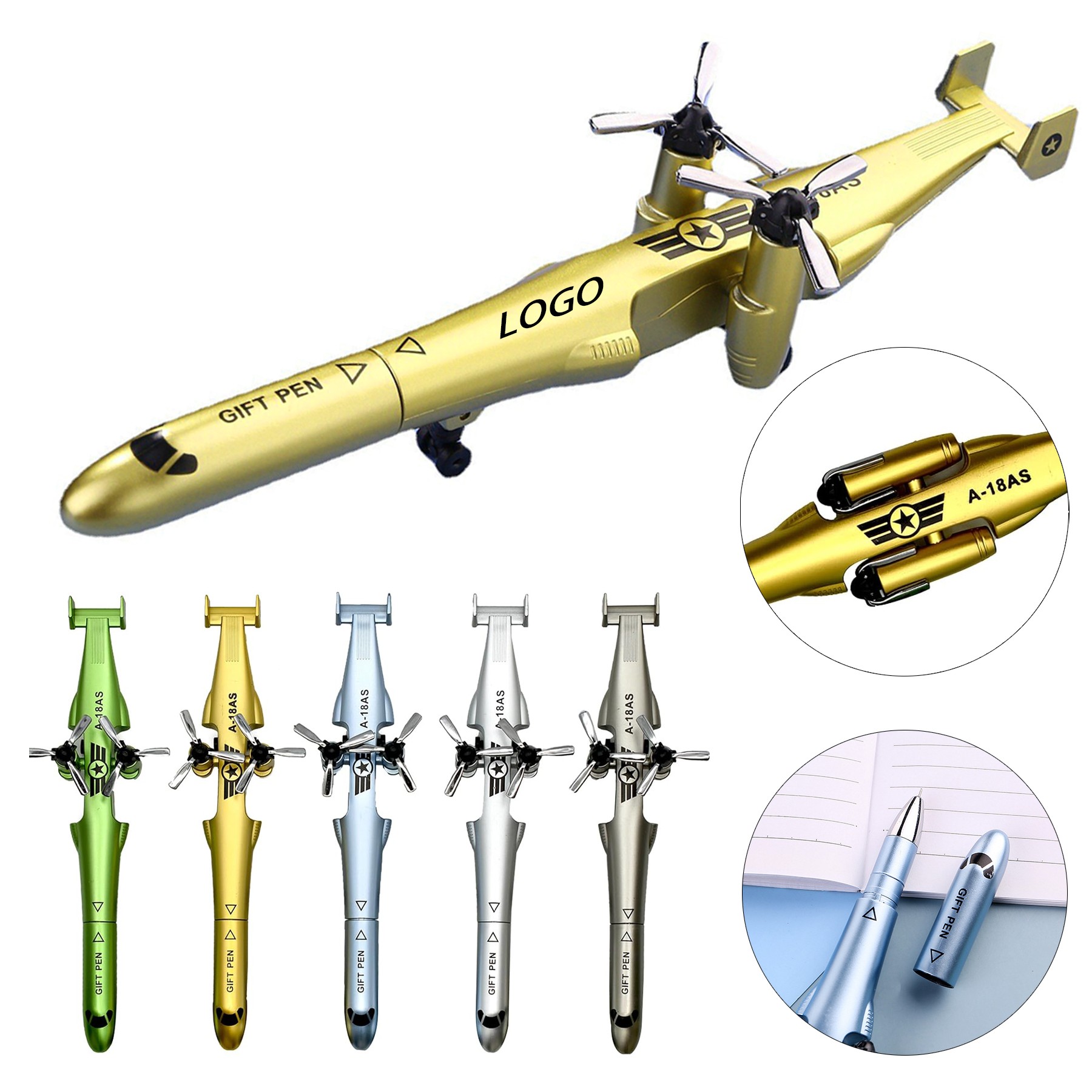 Novelty Helicopter Gel Pen
