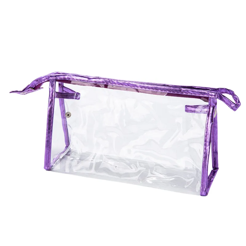 Clear PVC Clutch Bag with Zipper 2