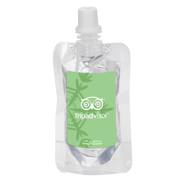 1 oz. Squeeze Pouch Clear Sanitizer 1