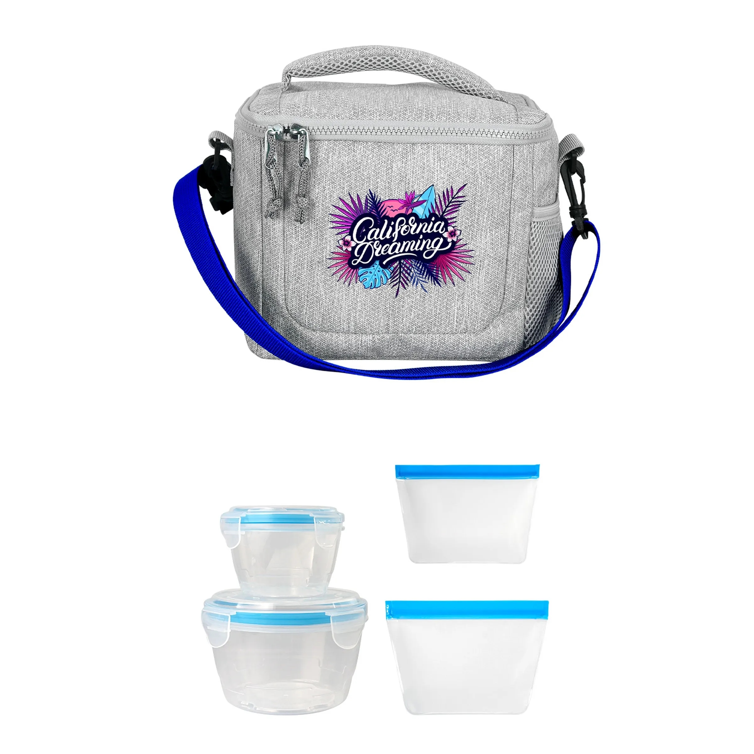 Adventure Cooler Nested Bagged Lunch Set 16