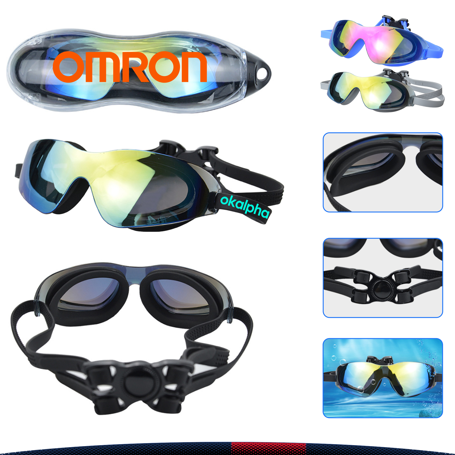 Tayah Adult Swimming Goggles 2